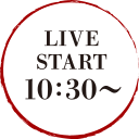 LIVE START10:00～