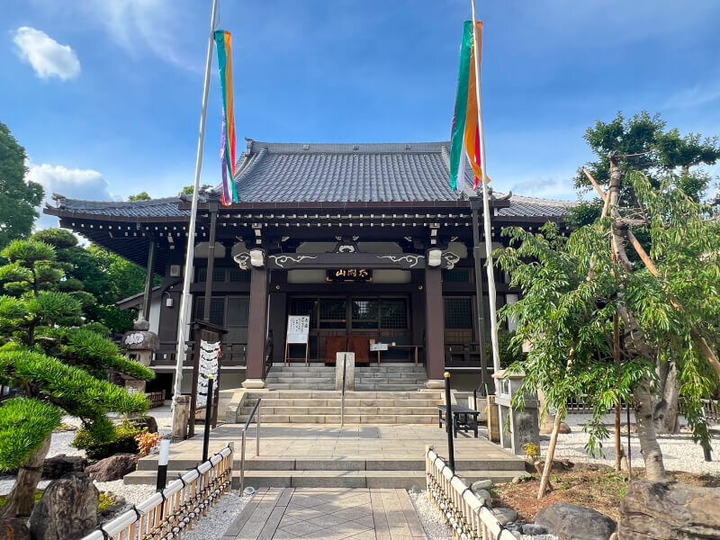 常泉寺の外観