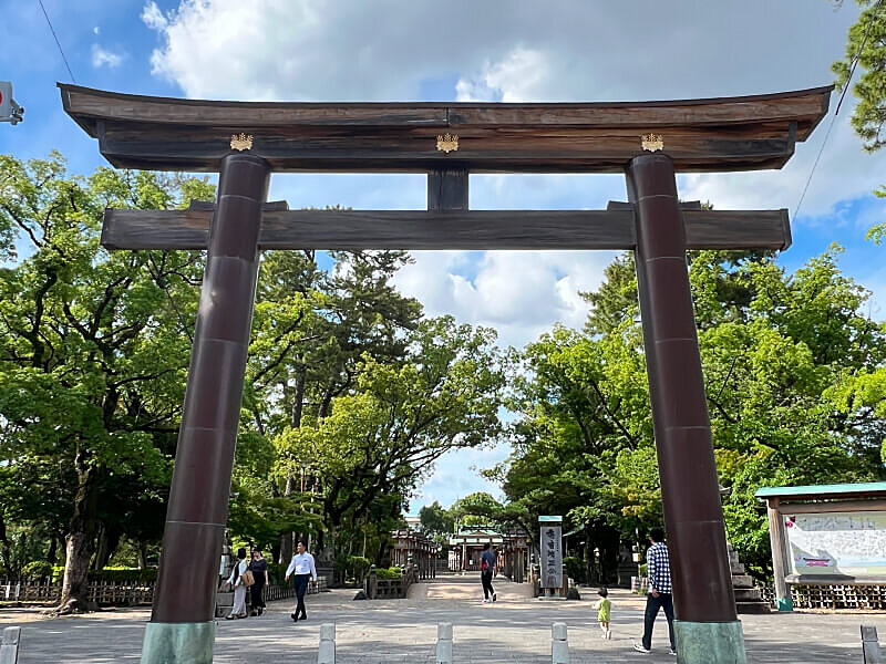 豊國神社の外観