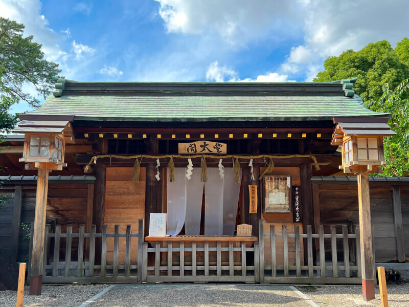 豊國神社の外観